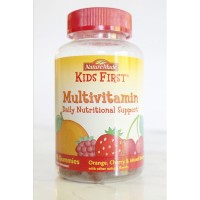 Мультивитамины жевательные Nature Made Kids First Multivitamin, 90 мармеладок