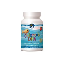  Рыбий жир для детей от 3 лет Nordic Naturals Children's DHA со вкусом клубники, 250 мг, 180 капсул