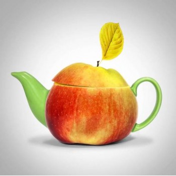 Китайский элитный зеленый чай яблоком 250 г