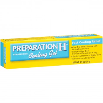 Мазь от геморроя охлаждающая с витамином Е и алоэ Preparation H Cooling Gel 26 г