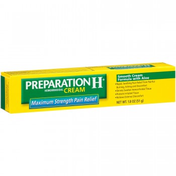 Мазь от геморроя с алоэ вера Preparation H Hemorrhoidal Cream, 51 г
