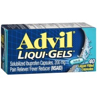 Обезболивающее средство Advil Liqui-Gels, 200 мг 40 капсул