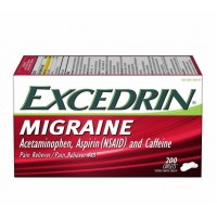 Обезболивающий препарат Excedrin Migraine Pain Reliever, 200 капсул