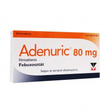 Таблетки ADENURIC 28 шт. 80 мг