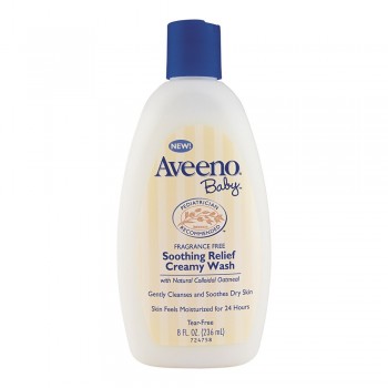 Средство для мытья Aveeno Baby Soothing Relief Creamy Wash 354 мл
