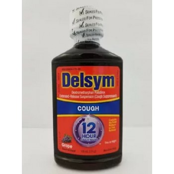 Сироп от кашля со вкусом винограда/апельсина Delsym Childrens 12 Hour Cough Relief, 89 мл