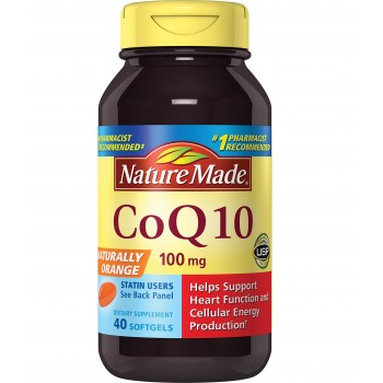 Натуральный антиоксидант CoQ10 Nature Made, 40 капсул