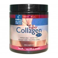 Витамины для кожи и волос Super Collagen Neocell, 198 грамм