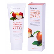 Отбеливающий пилинг-гель Farm Stay All-In-One Whitening Peeling Gel Apple, 180 мл