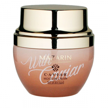 Увлажняющий антивозрастной крем для лица для всех типов кожи Mazarin With Caviar, 60 мл