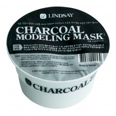 Альгинатная маска с углем для кожи лица LINDSAY Charcoal Modeling Mask 30 г