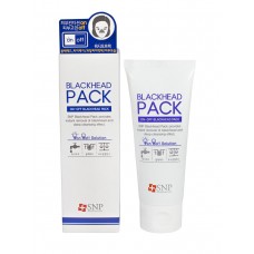 Маска для лица глубокое очищение пор SNP blackhead pack 