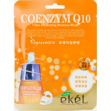 Увлажняющая маска для лица с коэнзимом Q10 Ekel 