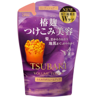 Кондиционер без силикона для объема волос Shiseido Tsubaki Volume Touch Conditioner Refill, 380 мл