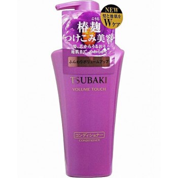 Кондиционер для объема волос без силикона Shiseido Tsubaki Volume Touch Conditioner Refill, 500 мл