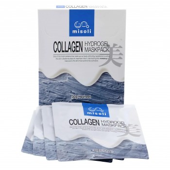 Гидрогелевая маска для лица с коллагеном Misoli Collagen Hydrogel Mask Pack 4 штуки