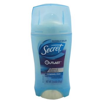 Гелевый дезодорант-антиперспирант 48-часовая защита от запаха Secret Outlast Xtend Completely Clean Clear Gel Antiperspirant 73 г