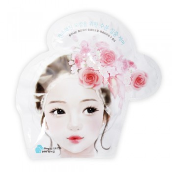 Увлажняющая шелковая маска для поврежденных волос + шапочка VOV Silk Essential Hair Mask Pack, 15 мл